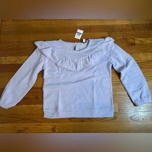 Lucky Brand Soft Purple Ruffle sweater